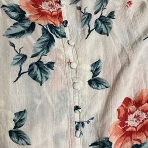 Maxi skirt with front slit